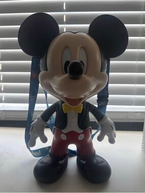 Disney Mickey Mouse Figure Backpack - Black, Red, Yellow, White